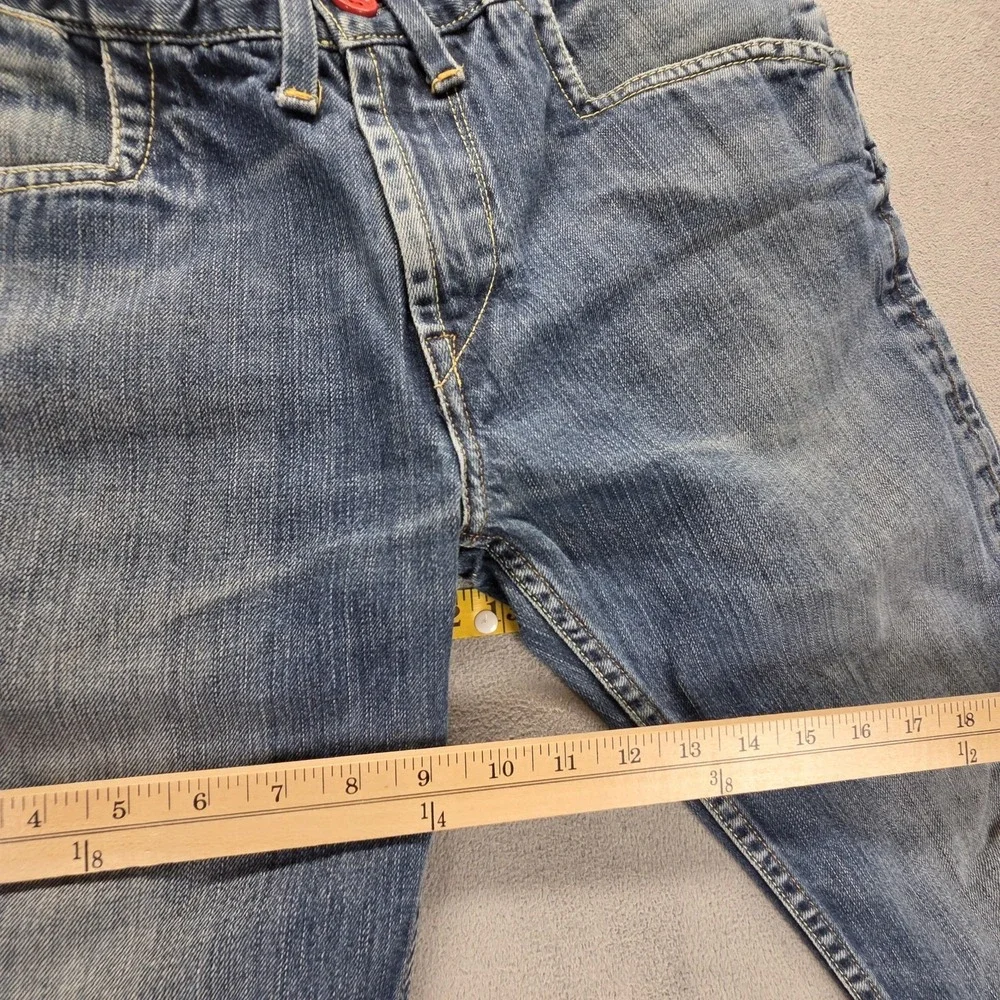 Vintage Levis Engineered Jeans Mens Blue Zip Fly Medium Wash Fits 30x32